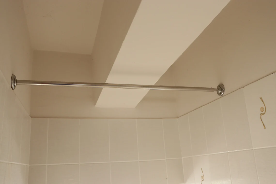 Straight Shower Curtain Rod for Bathroom, Fitting and Dressing room with Custom Size - Image 2