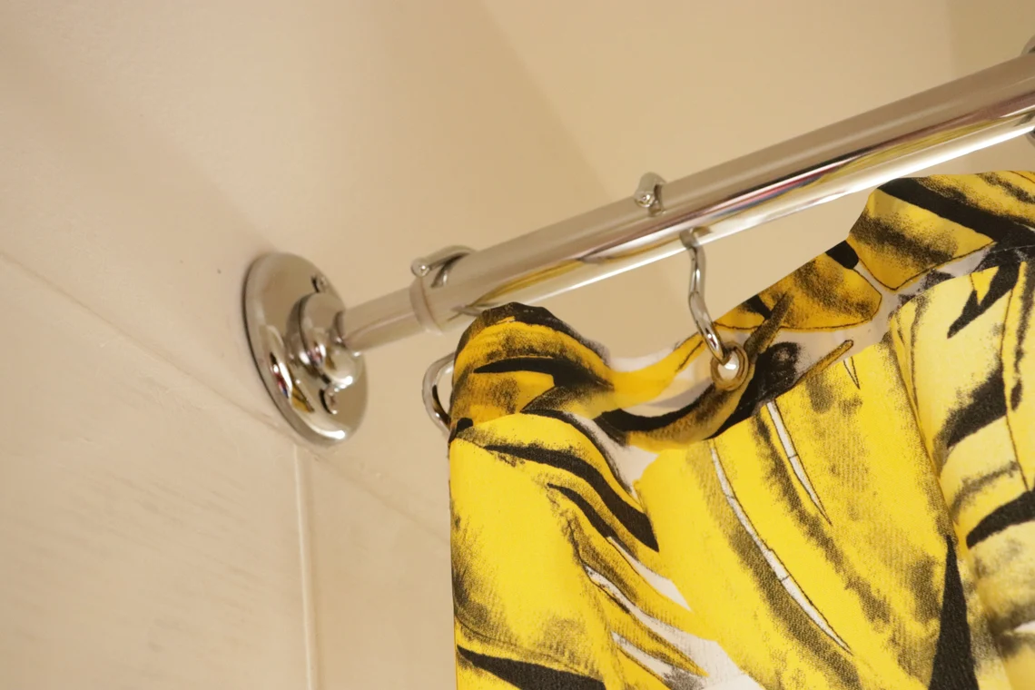 Straight Shower Curtain Rod for Bathroom, Fitting and Dressing room with Custom Size - Image 3