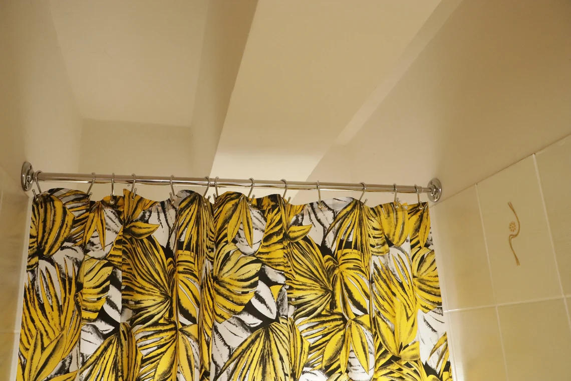 Straight Shower Curtain Rod for Bathroom, Fitting and Dressing room with Custom Size - Image 4