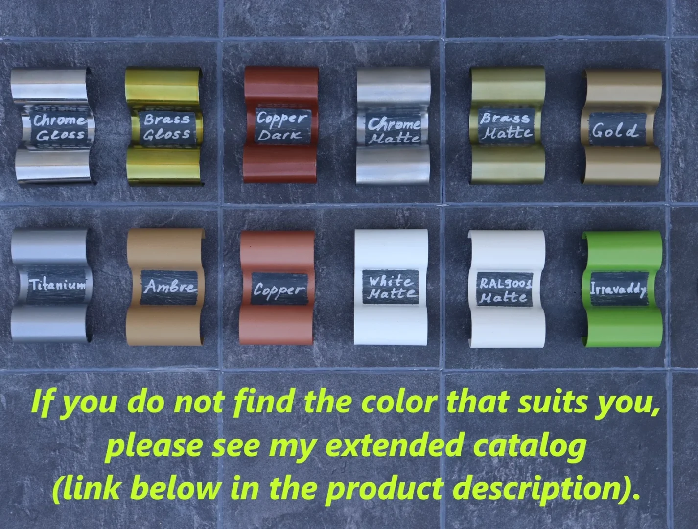 Double Blackout Curtain Rod(16 mm), French Style Finish for Window with Steel Rings Hooks, Wall Mounting - Image 10