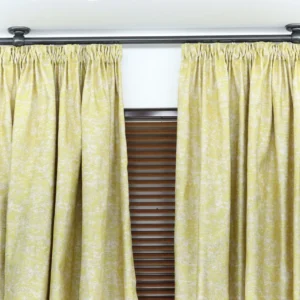 Single Curtain Rail for Window, Plastic Roller Hooks, Short Ceiling Brackets and Plug Ends