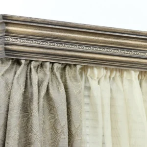 Double Window Cornice & Rail, Wooden Window Valance with Rail, Farmhouse Cornice, Cornice Board, Wall Montage, Many Antique Colors