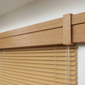 Window Valance, Cornice Board, Pelmet Box, Curtain Box- Veneered MDF OAK Mod. 106, Wall Montage and Many Colors Finishes