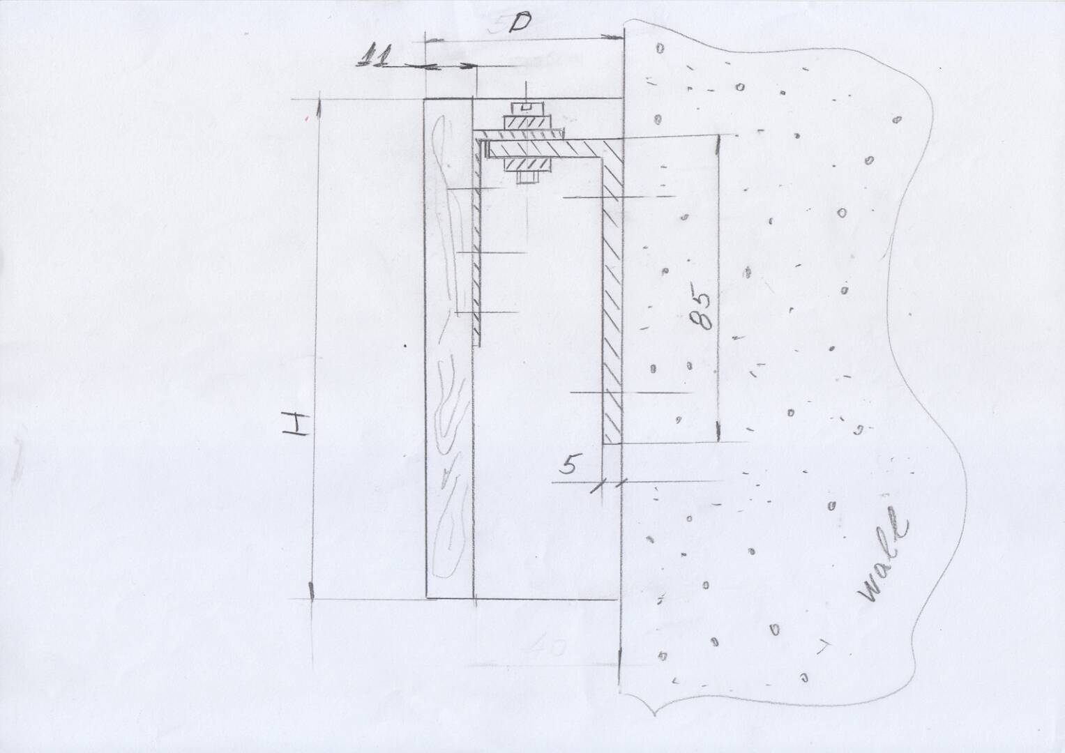 Window Valance, Cornice Board, Pelmet Box- Veneered MDF OAK Mod. 102, Wall Montage and Many Colors Finishes - Image 4