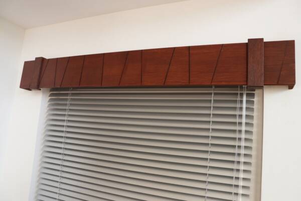 Window Valance, Cornice Board, Pelmet Box- Veneered MDF OAK Mod. 102 ...
