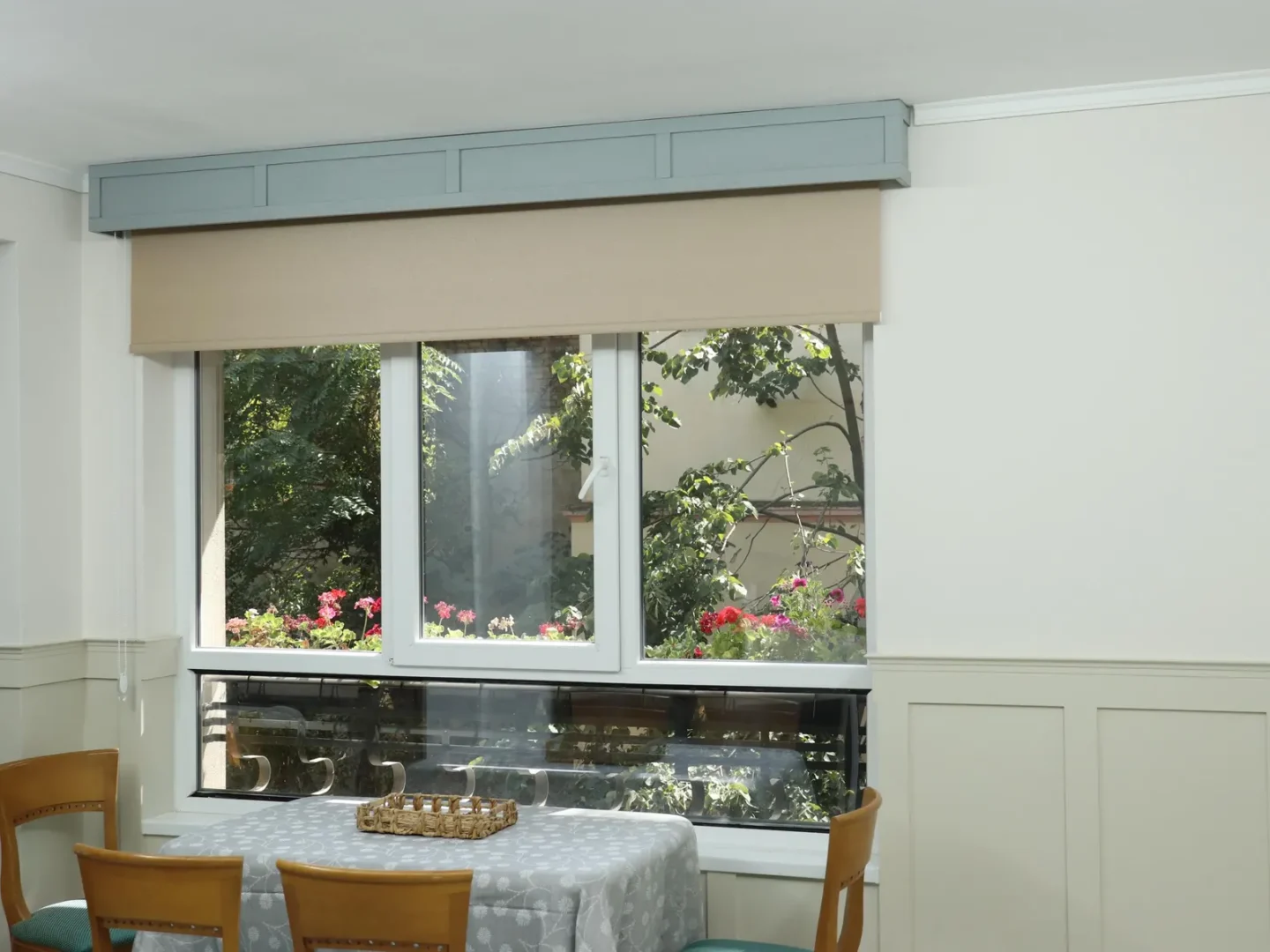 Window Valance, Cornice Board, Pelmet Box- Veneered MDF OAK Mod. 111, Ceiling Montage and Many Colors Finishes - Image 3